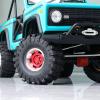 1.9 Metal Beadlock Wheels for 1/10 RC Crawler/Trail Truck, Compatible with Axial SCX10/Capra/TRX-4, CNC-Machined Alloy Rims Heavy-Duty Off-Road Performance Red view 4