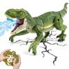 ToyFuntasy Remote Control Dinosaur Toys for Kids Ages 4-7 8-12 - Best Birthday Gifts for Boys 4 5 6 7 8 9 10 11 12 Year Old, RC Walking Dino with Roaring, Spray, Light, Touch Sensing view 1