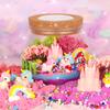 Nicella Unicorn Light-Up Terrarium Kit for Kids - LED Night Light Birthday Gift for Girls Ages 4 5 6 7 8-12 Year Old - Unicorn Toys for Girls - DIY Arts and Crafts Kit for Kids - Best Presents view 1
