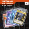 100ct Semi Rigid Card Holders for Trading Cards, Card Sleeves with 1/2" Lip Baseball Card Protector for PSA, BGS, CSG Graded Card Submissions for Standard Card Collection and Display view 3