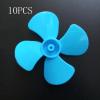 10PCS 60MM 4-Blade Propeller Fan Blade Fit 2MM Shaft Motor for Model Making Wind Car Small Fan Underwater Robot DIY Helicopter(Red) view 3