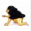 Laddu Gopal Hair, Hair for Bal Gopal, Hair Wig | Kanha ji Hair Shining Orignal Look Fancy Bal size no 4 pack of 4 peace_bg view 2