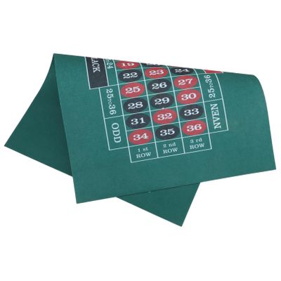 HOLIDYOYO Poker Accessories Poker Table Mat with Smooth Felt Waterproof Table Cover for Game Night Portable Mat