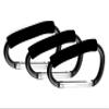 3PCS Stroller Hooks, 5.2'' Large Carabiner Clip - Carabiner Large, Baby Stroller Hooks for Hanging Bags, Stroller Accessories(Black) view 1