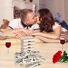 Kovtia Spanish Adults Blocks Tower Game for Couples Espaol Valentine Night Date Stacking Board Game for Lovers view 2