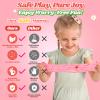 Keemanman Strawberry Slime, Scented Butter Slime Kit Cute Preppy Stuff for Girls Boys Kids view 3