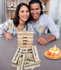 Kovtia Adults Blocks Tower Game for Couples Wood Stacking Board Valentine Night Dating Lovers Game Gifts view 3