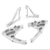 BeaxTurbo Racing Upgrade Parts CNC Aluminum7075# Suspension Upper & Lower Arms for Traxxas UDR 1/7 (Silver) view 3