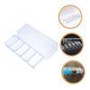 Homoyoyo Convenient Chip Case Poker Chip Tray Acrylic Poker Chips Box for Daily Use view 2