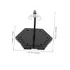 Alasum 2pcs Adjustable Action Figure Display Stand for HG RG Model Dolls Plastic Holder Base for Motion Posing Compatible and Anime Figures view 2