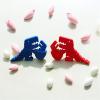 Easter 3D Printed t-rex and Baby t-rex Articulated Dinosaur 2 Pack, Easter Basket Stuffer (Yellow and Pink) view 2
