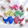 Easter 3D Printed t-rex and Baby t-rex Articulated Dinosaur 2 Pack, Easter Basket Stuffer (Yellow and Pink) view 3