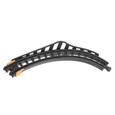 KOMBIUDA Plastic Train Tracks for Boys and Girls Preschool Toys Years Flexible Curved Railway Rail Playset Expansion Toy Train Replacement Part