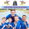 40 Feet Tug of War Rope for Kids and Adults, Outdoor Games Summer Outdoors Yard Backyard Camping Lawn for Field Day Family Reunion Birthday Party Team Building Activities Carnival Games-Colours view 4