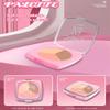 Pretend Makeup Kit for Girls, 12 Pcs Kids Cosmetic Pretend Play Beauty Make Up Set, Not Real Eye Shadow Blush Palette Lipstick with Hand Bag, Pink view 4