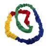 BRIGHTFUFU Sports Rainbow Tension Circle Outdoor Rope Toy for Boys and Girls Tug War Rope Rally Band Fitness Elastic Stretchy Band view 1