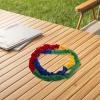 BRIGHTFUFU Sports Rainbow Tension Circle Outdoor Rope Toy for Boys and Girls Tug War Rope Rally Band Fitness Elastic Stretchy Band view 4