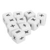 20pcs Teaching Dice Set Math Dice Mathematical Dices Math Teaching Classroom Suplies White view 2