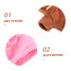 ibasenice 2pcs Cute Plush Doll Hoodie Outfits for Stuffed Animals Soft and Comfortable Replacement Clothing for Dress- and Creative Fun view 3