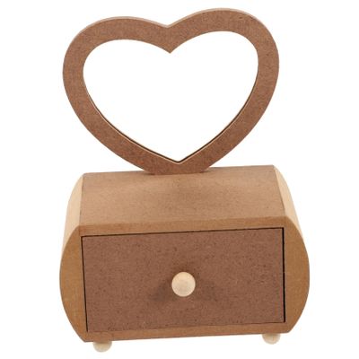 Garneck Vanity Table Organizer Box Boys and Girls Dresser for Boys and Girls Dresser Small Diy Craft Projects Wooden Dresser Vanity Makeup Table Handmade Decorative