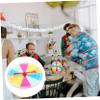 ABOOFAN 10grids Prize Wheel Game Turntable Diy Prize Wheel for Parties Fortune Game view 3