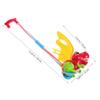 FOYTOKI Dinosaur-Themed Boy Girl Push Walker Toy for Learning to Walk Engaging Push Pull Toy for Boys Develops Balance and Coordination Skills view 2