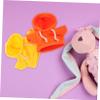 BESTonZON 2pcs Cute Plush Bear Hoodie Outfits for Stuffed Animals Doll Clothes for Creative Play and Imagination Boosting Interchangeable Fun Doll Accessories view 4