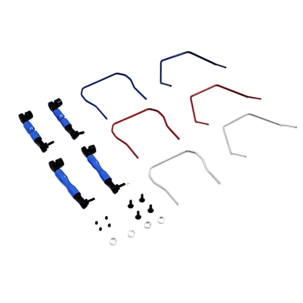 for Traxxas 4x4 for Slash for Stampede for Rustler for Rally for Telluride SLF311 1/10 Front and Rear Sway Bar Kit RC Car Upgrade Parts RC Car Parts