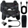 USonline911 M8 Retro Gaming Console with 9 Emulators 64G Wireless Game Stick 20000+ Games 4K HDMI Output Plug and Play Handheld Game Console with 2.4G Wireless Controller Gamepad view 2