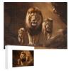 1000 Piece Jigsaw Puzzle for Adults Noble Lions Jigsaw Puzzles 1000 Pieces Puzzles for Adults The Underwater World Finished view 4
