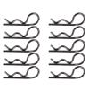 RC Car Repair Kit for JLB for Racing for Cheetah 11101 21101 J3 Speed 1/10 10Pcs Body Clip Retainer Shell Fixed Buckle Lock EA1043 RC Car Upgrade Parts view 1