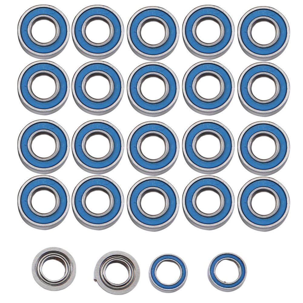BOQEXSS for Tamiya for MF-01X for MF01X RC Car Upgrade Parts Accessories 24Pcs Sealed Bearing Kit RC Car Parts