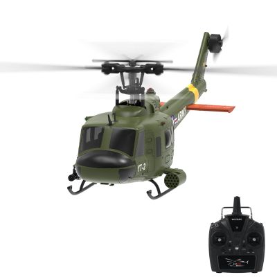 Authticar Remote Control Helicopter, F11-S Apache Helicopter, 2.4G 4 Channel F07 Helicopter with Brushless Motors, Altitude Hold, Gyro, Optical Flow Positioning Function for Beginners Kids Adults