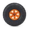 RC Car Repair Kit for HB Toys for ZP1001 1/10 4Pcs Replacement RC Car Tires Wheels Rims RC Vehicles Spare Parts Upgrade Decoration RC Car Accessories(Orange) view 3