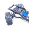 RC Upgrade Accessories for WPL for C14 C24 B14 B24 1/16 Metal Servo Mount Bracket Beam Crossbeam Shock Mount RC Car Kit(Black) view 2