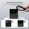 for Trimui Brick Handheld Game Console Gaming Controller Silicone Grip Case Soft Skin Silicone Case Full Protective Case Cover with Lanyard-Black view 4