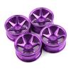4pcs 1/10 On-Road Drift Car 52MM Aluminum Alloy Metal Wheel Hub Climb Car Wheel Rim for HSP for Tam-iya for HPI for Kyosho for Sakura 110 view 1