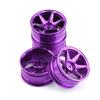 4pcs 1/10 On-Road Drift Car 52MM Aluminum Alloy Metal Wheel Hub Climb Car Wheel Rim for HSP for Tam-iya for HPI for Kyosho for Sakura 110 view 3