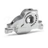 CNC Aluminum Motor Mount Motor Gear Cover Mounting Plate for 1/10 RC Crawler for Trax-xas TRX4 TRX6 G63 8290 Defender Bronco Sport(Silver 1 Set) view 1