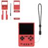 for Trimui Brick Handheld Game Console Gaming Controller Silicone Grip Case Soft Skin Silicone Case Full Protective Case Cover with Lanyard-Red view 1