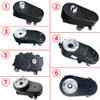 12Volt 24Volt Steering Wheel Motor Gearbox for Kid's Power Wheels Ride on Toys Car Upgrade,Children Trail Gear Power Steering Wheel Motor Replacement Parts Accessories,12V&18V&20V&24V (12V NO.7) view 2