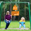2Pcs High Back Full Bucket Toddler Swing Seat Set with Adjustable Height Rope 4.2 to 6.7 FT Soft Swing Seats Set for Kids- 600 LB Weight Capacity view 2