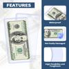 15 Pack Dollar Bill Sleeves - 6.8" x 2.9" Clear PVC Currency Sleeves, Hard Plastic Dollar Bill Holders & Organizer for Collectors view 3