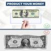 15 Pack Dollar Bill Sleeves - 6.8" x 2.9" Clear PVC Currency Sleeves, Hard Plastic Dollar Bill Holders & Organizer for Collectors view 4