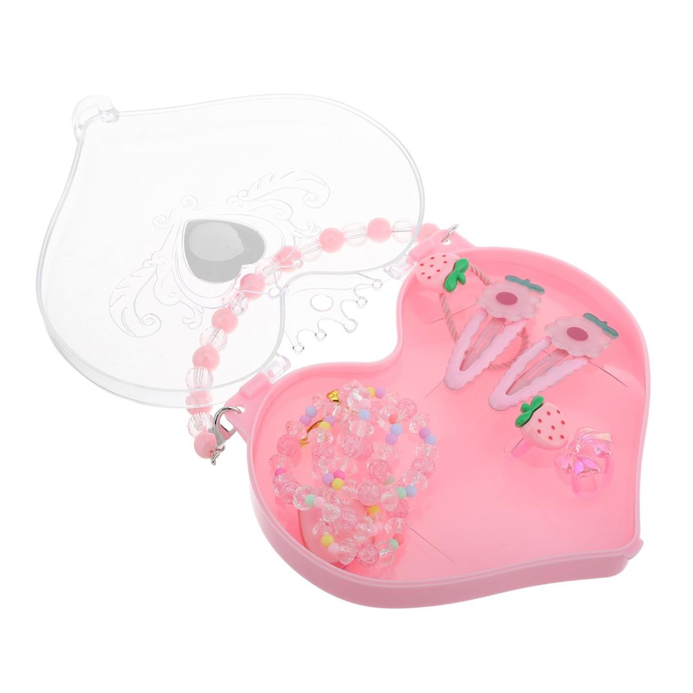 BESPORTBLE 1set Boys and Girls Jewelry Girls Adorable Princess Costume Accessories Necklaces and Hair Clips for Birthday Parties and Dress up Fun