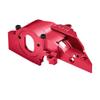 Aluminum 7075 Alloy Adjustable Gear Rotation Quick Release Motor Base for Traxxas 1:16 Mini Maxx 4WD 107154-1 / Mini XRT VXL-3S 108076-1 Monster Truck Upgrades - Red view 1