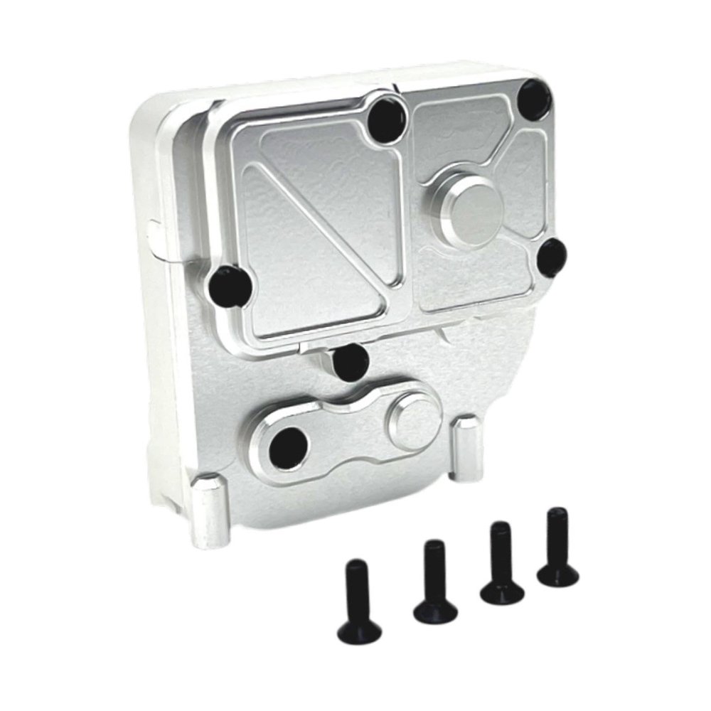 Simhoa RC Car Central Gearbox Housing Accessory Replaces Parts for H12Y H12Y 1:12 RC Model Car, Silver
