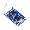 100PCS 5V 1A Micro USB 18650 Micro Lithium Charging Board Charger Module+Protection Dual Functions TP4056 18650 view 2