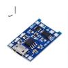100PCS 5V 1A Micro USB 18650 Micro Lithium Charging Board Charger Module+Protection Dual Functions TP4056 18650 view 3