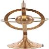 8.5" Solid Brass Armillary Dial Sphere Nautical World Globe Desk Decor. view 4